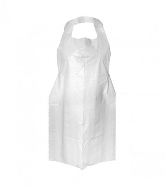 transparent nylon apron 20*25 - PE