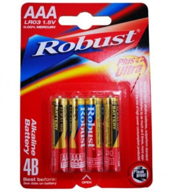 Batteries - AAA - Robust