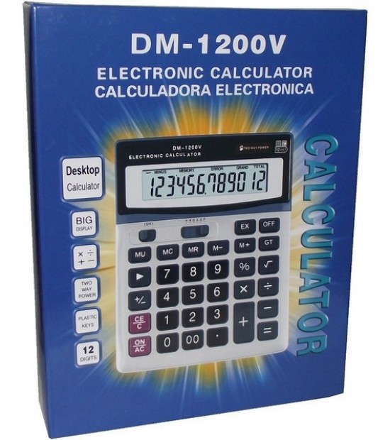 Calculator - DM 1200 - Karuida